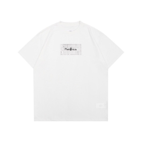 메종마르지엘라 남성 크루넥 화이트 반팔티 - Mens White Tshirts - mai0080x