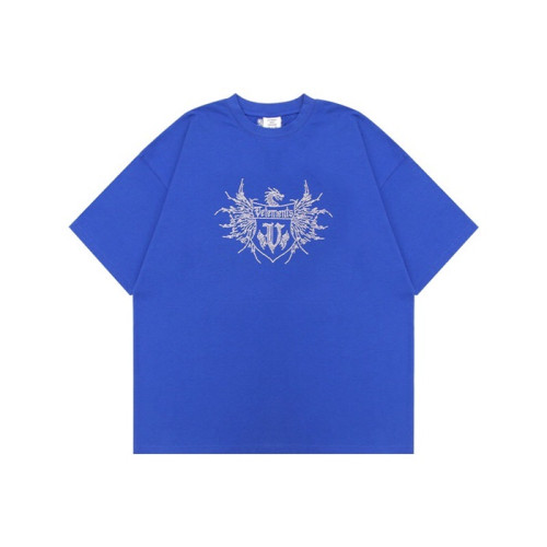 베트멍 남성 트렌디 블루 반팔티 - Mens Blue Tshirts - vet0259x