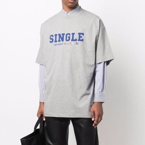 베트멍 남/녀 트렌디 그레이 반팔티 - Unisex Camel Tshirts - vet0271x