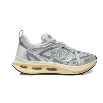 발렌티노 남/녀 가라바니 그레이 스니커즈 - Unisex Gray Sneakers - val02555x
