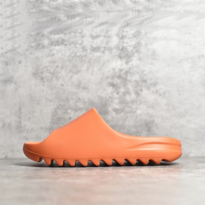 AD 남/녀 Yeezy 오렌지 슬리퍼 - Unisex Orange Sliipers - ad001x