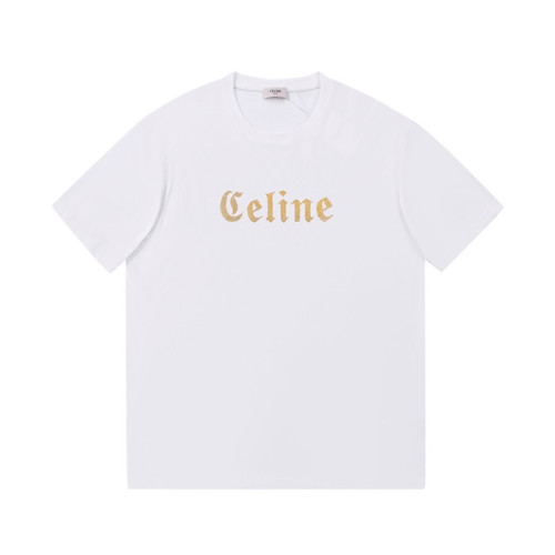 셀린느 남성 크루넥 화이트 반팔티 - Mens White Tshirts - cel0252x