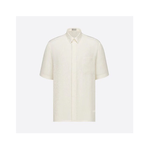 디올 남성 아이보리 폴로 반팔티 - Mens Ivory Tshirts - dio01790x