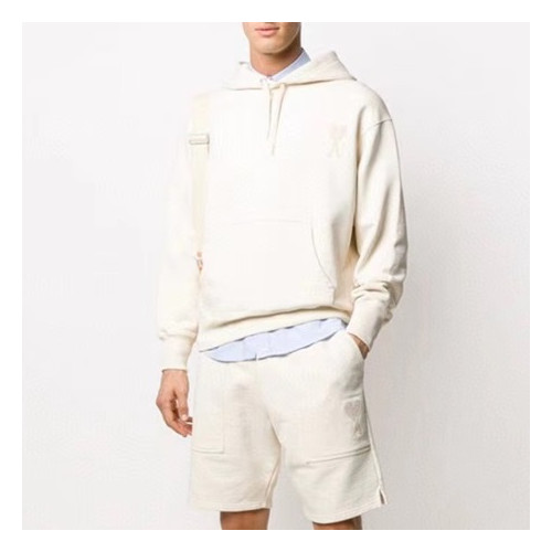 아미 남성 캐쥬얼 아이보리 반바지 - Mens Ivory Half-pants - amir0355x