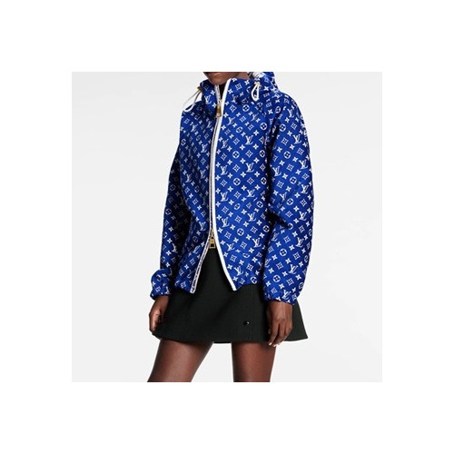 루이비통 여성 트렌디 블루 자켓 - Womens Blue Jackets - lou04889x