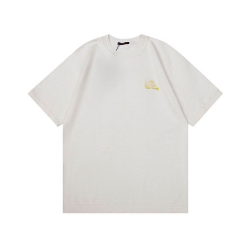 루이비통 남성 그레이 크루넥 반팔티 - Mens Gray Tshirts - lou04894x