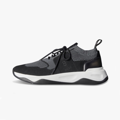벨루티 남성 Shadou 그레이 스니커즈 - Mens Gray Sneakers - ber0115x