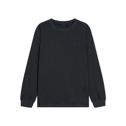 루이비통 남성 모던 블랙 맨투맨 - Mens Black Tshirts - lou05018x