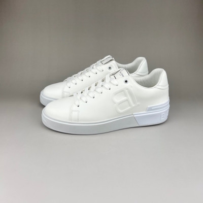 발망 남성 트렌디 화이트 스니커즈 - Mens White Sneakers - bam0166x