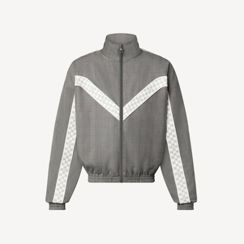 루이비통 남성 블루 후드자켓 - Mens Blue Jackets - lou05053x