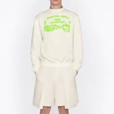 디올 남성 클래식 화이트 맨투맨 - Mens White Tshirts - dio01992x
