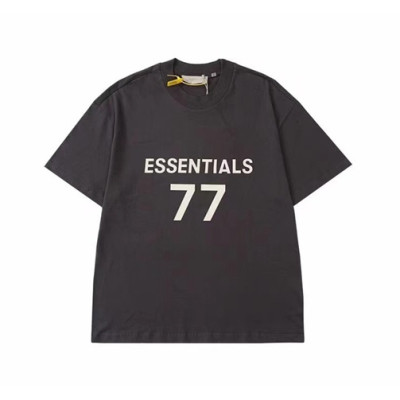 피어오브갓 남성 그레이 크루넥 반팔티 - Mens Gray Tshirts - fea0418x
