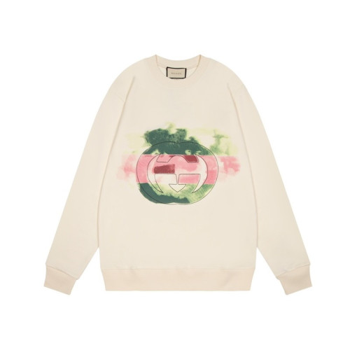 구찌 남/녀 캐쥬얼 아이보리 맨투맨 - Unisex Ivory Tshirts - Guc05039x
