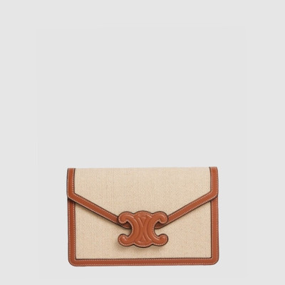 셀린느 여성 트리오페 체인 월렛 지갑 숄더 백 - Celine Womens Triophée Chain Wallet Shoulder Bag - cel0461x