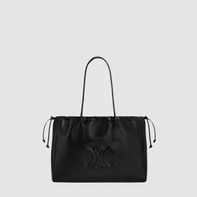 셀린느 여성 카바스 드로우스트링 트리오페 숄더백 - Celine Womens Cabas Drawstring Triopé Shoulder Bag - cel476x