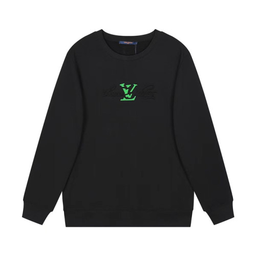 루이비통 남성 모던 블랙 맨투맨 - Mens Black Tshirts - lou05221x