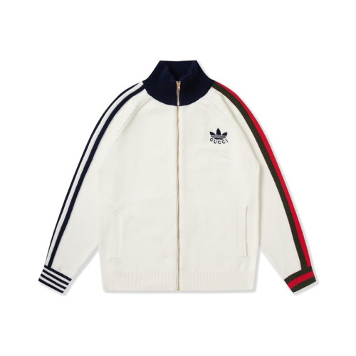 구찌 남성 화이트 크루넥 니트 - Mens White Knits - guc05149x
