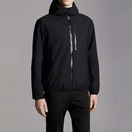 몽클레어 남성 미니멀 블랙 다운 자켓 - Mens Black Jackets - moc02502x