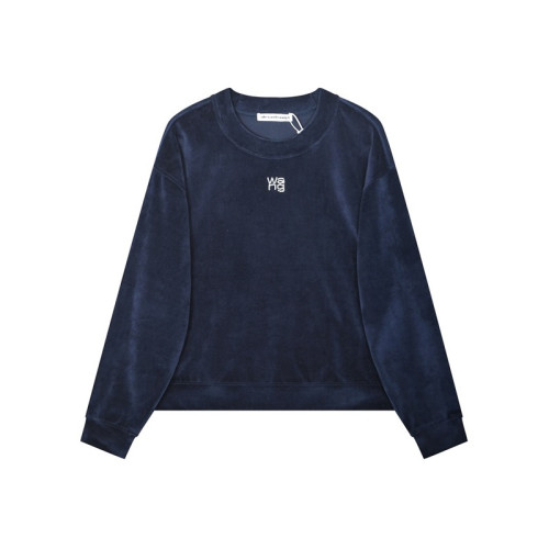 알렉산더왕 여성 모던 네이비 맨투맨 - Mens Navy Tshirts - alx0215x