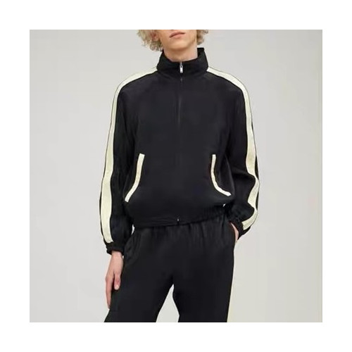 입생 남성 블랙 후드 자켓 - Saint Laurent Mens Black Jackets - ysl0136x