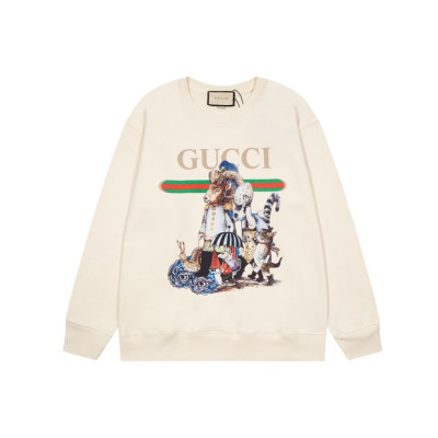 구찌 남성 캐쥬얼 아이보리 맨투맨 - Gucci Mens Ivory Tshirts - Guc05198x