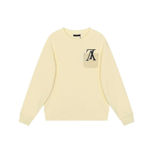 루이비통 남성 모던 아이보리 맨투맨 - Louis vuitton Mens Ivory Tshirts - lou05280x