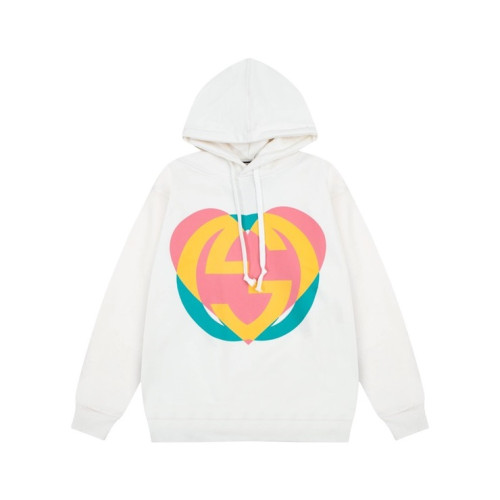 구찌 남/녀 트렌디 화이트 후드티 -  Gucci Unisex White Hoodie - guc05233x