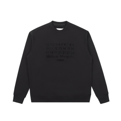메종 마르지엘라 남성 모던 블랙 맨투맨 - Maison Margiela Mens Black Tshirts - mai0104x