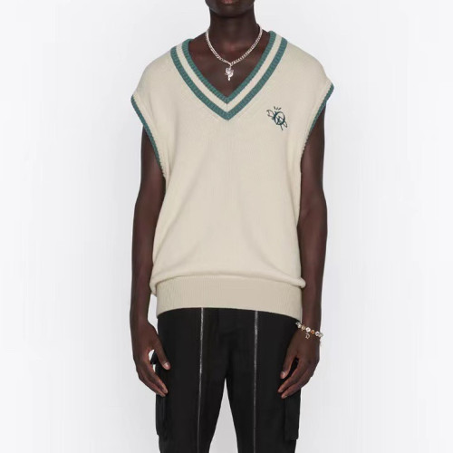 디올 남성 아이보리 베스트 - Dior Mens Ivory Vest - dio02163x