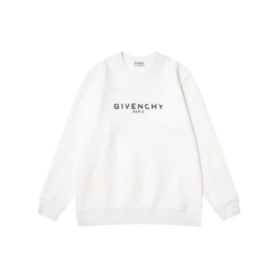 지방시 남성 캐쥬얼 화이트 맨투맨 - Givenchy Mens White Tshirts - giv0873x