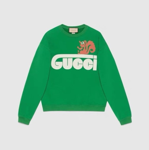구찌 남성 캐쥬얼 그린 맨투맨 - Gucci Mens Green Tshirts - Guc05270x