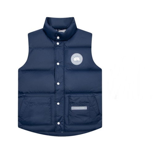 캐나다구스 남/녀 네이비 다운 베스트 - CanadaGoose Unisex Navy Vest - can0396x