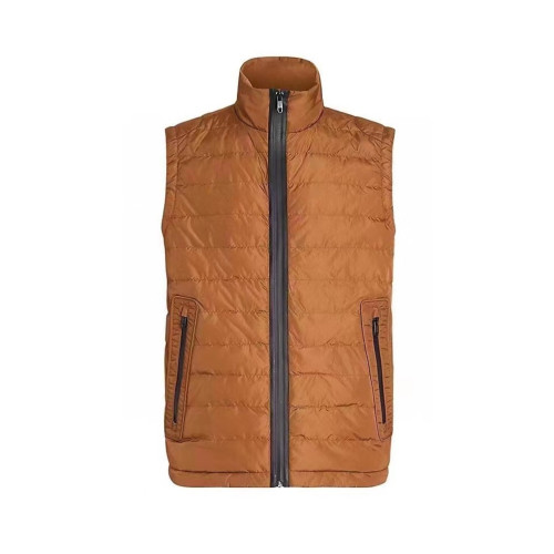 제냐 남성 카멜 다운 베스트 - Ermenegildo Zegna Mens Camel Vest - zeg418x