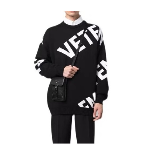 베트멍 남/녀 트렌디 블랙 반팔티 - Vetements Unisex Black Tshirts - vet0308x