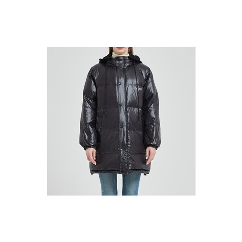 셀린느 여성 블랙 구스다운 롱패딩 - Celine Womens Black Padding - cel0515x