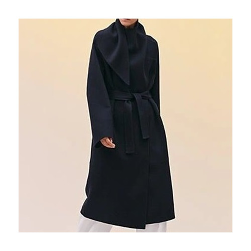 에르메스 여성 클래식 블랙 코트 - Hermes Womens Black Coats - her0911x