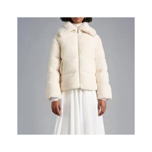 몽클레어 여성 구스다운 화이트 패딩 - Moncler Womens White Padding - Moc02558x