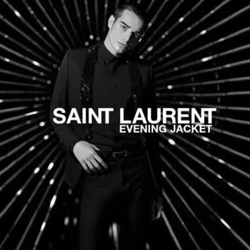 입생로랑 남성 블랙 슈트 자켓 - Saint Laurent Mens Black Jackets - ysl0143x