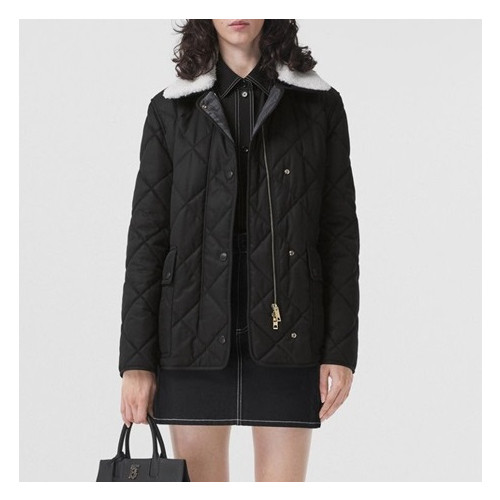 버버리 여성 블랙 다운 자켓 - Burberry Womens Black Jackets - bur04567x