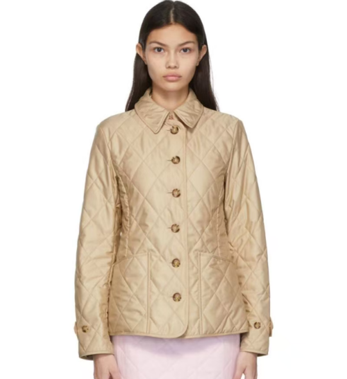 버버리 여성 베이지 다운 자켓 - Burberry Womens Beige Jackets - bur04571x