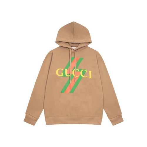 구찌 남/녀 트렌디 카멜 후드티 -  Gucci Unisex Camel Hoodie - gu0017x