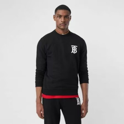 버버리 남성 캐쥬얼 블랙 츄리닝 - Burberry Mens Black Training Clothes - bur04601x