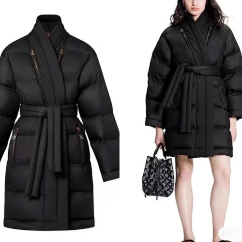 루이비통 여성 구스다운 블랙 패딩 - Louis vuitton Womens Black Padding - lv42x