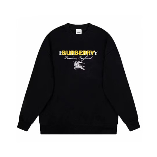 버버리 남성 크루넥 블랙 맨투맨 - Burberry Mens Black Tshirts - bur04612x