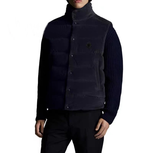 몽클레어 남성 네이비 덕다운 베스트 - Moncler Mens Navy Vest - mo23x