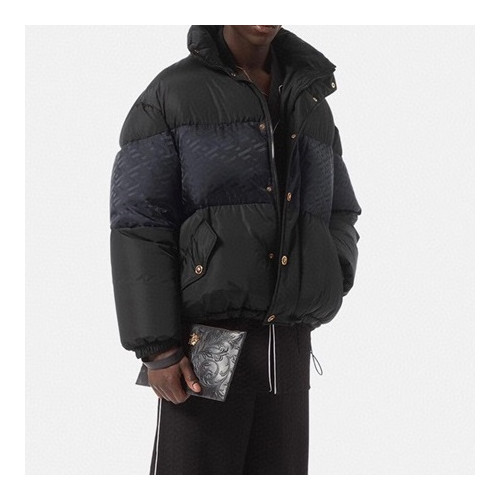 베르사체 남성 구스다운 블랙 패딩 - Versace Mens Black Padding - ve01x
