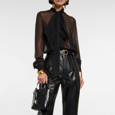 입생로랑 여성 엠보싱 크로커다일 토이 쇼퍼 - Saint Laurent Womens Toy Shopper - ysl207x