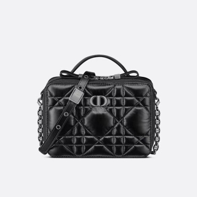 디올 여성 블랙 카메라백 - Dior Womens Black Camera Bag - di105x