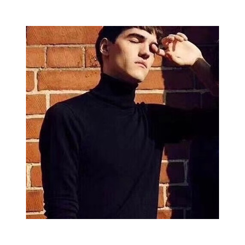디올 남성 블랙 터틀넥 스웨터 - Dior Mens Black Sweaters - di122x