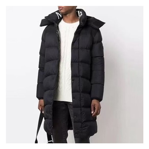 몽클레어 남성 구스다운 블랙 롱패딩 - Moncler Mens Black Padding - mo70x